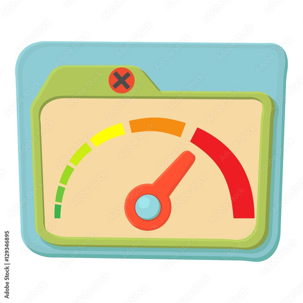 Indicator icon. Cartoon illustration of indicator vector icon for web Indicator icon. Cartoon illustration of indicator vector icon for web