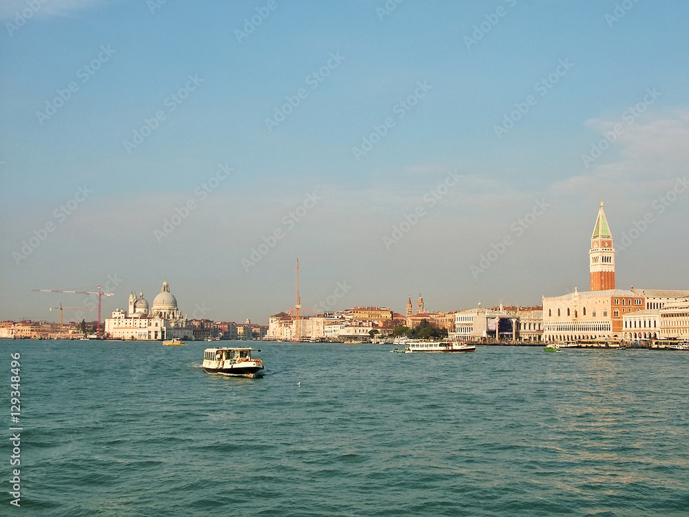 View of Venice from the canal San Marco View of Venice from the canal San Marco