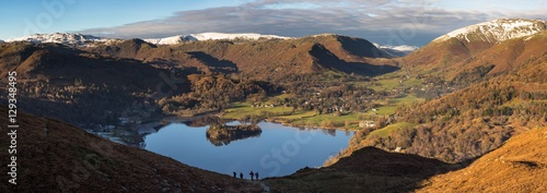 Grasmere Panorama from Loughrigg Fell, Lake District
