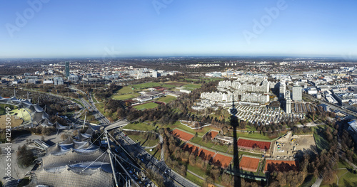 View from Olympia tower , Munich, Germany