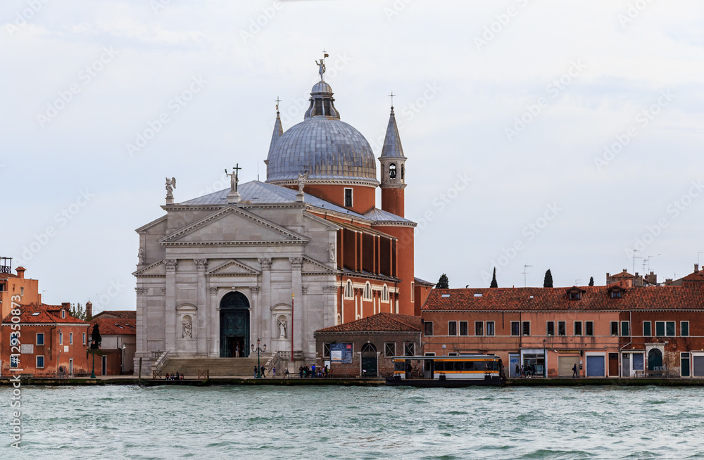 Venice, Italy,  a monument of Gothic architecture, Giudecca.