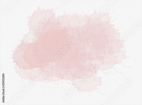 Watercolor texture with pink stains.