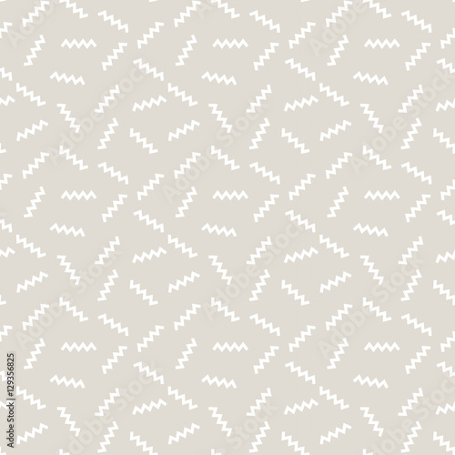 Abstract geometric gray deco art memphis fashion pattern