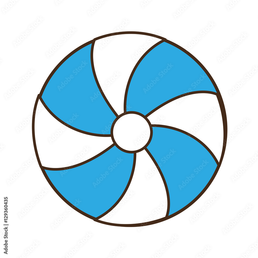 blue and white ball beach funny vector illustration eps 10 blue and white ball beach funny vector illustration eps 10
