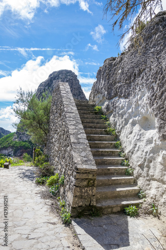 Roque de Agando, La Gomera, Canary Islands photo