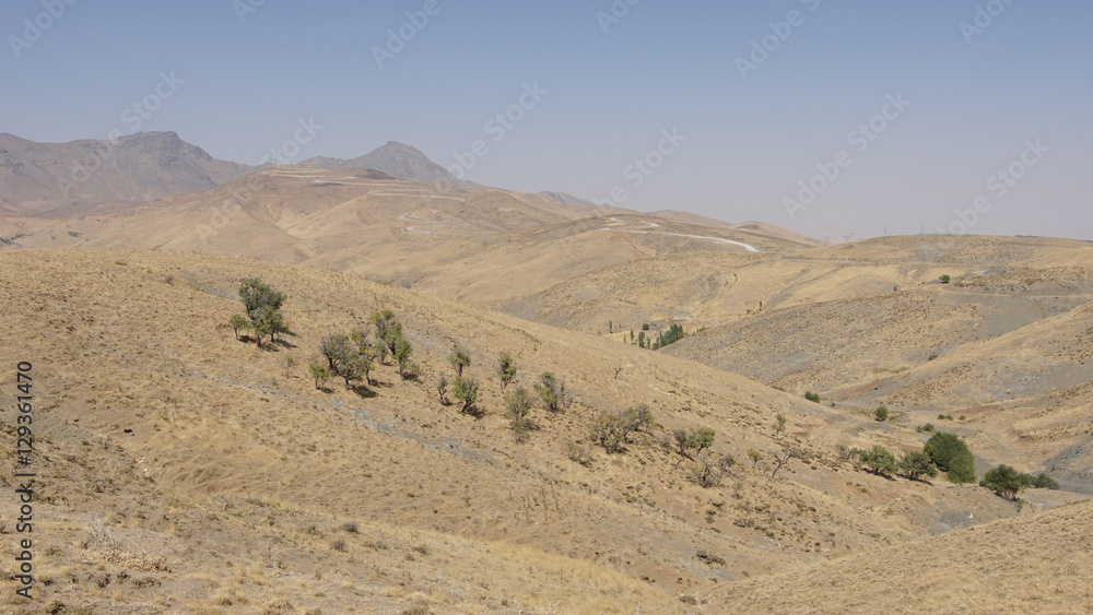 Landschaft zwischen Hamadan und Kermanshah, Iran, Asien