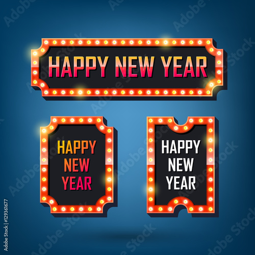 Happy new year. Electric bu...