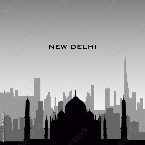 New Delhi cityscape