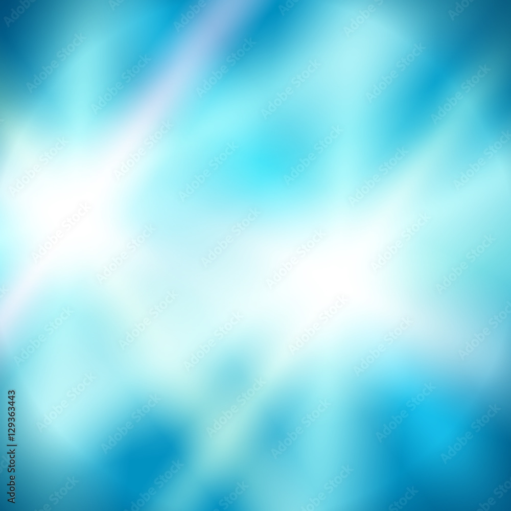 background blue blur glow 2 star