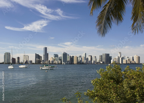 Skyline of Miami Florida © Katherine Welles