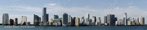 Panoramic Skyline of Miami Florida © Katherine Welles