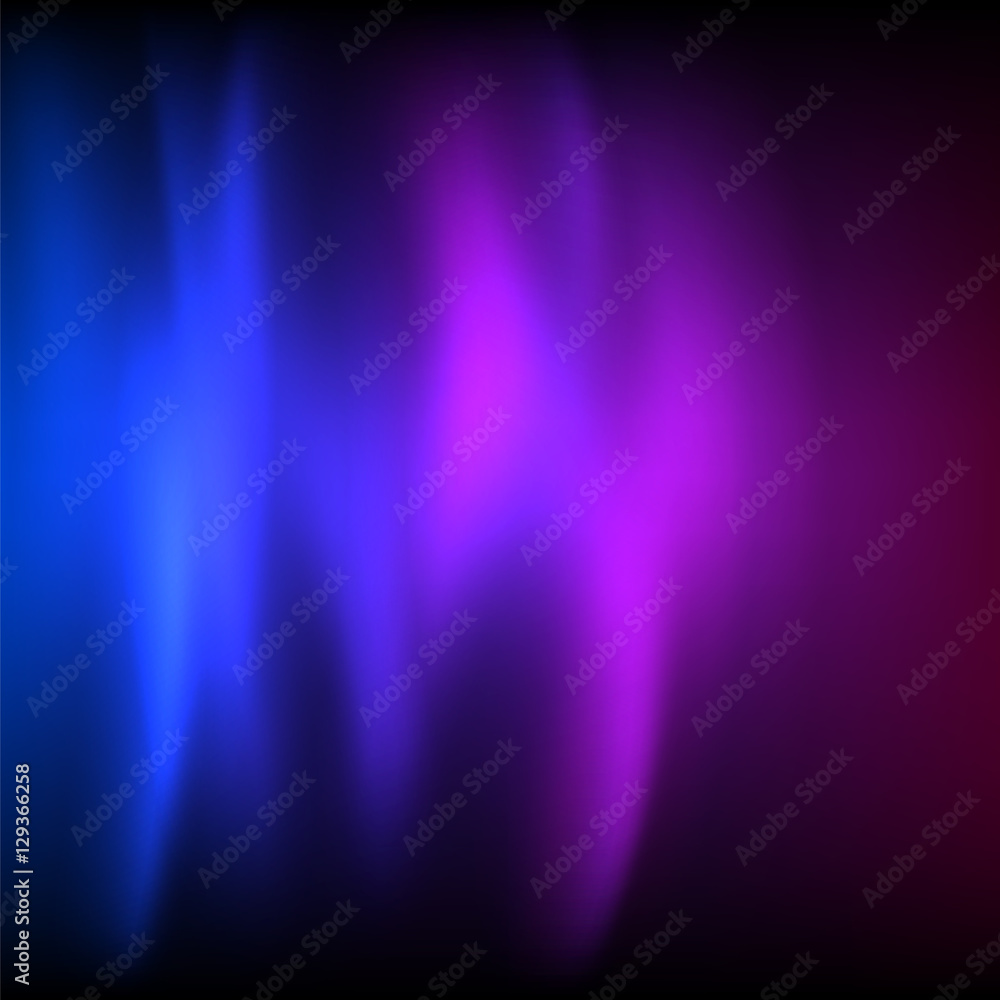 neon glow of the dark blue purple background northern lights blu