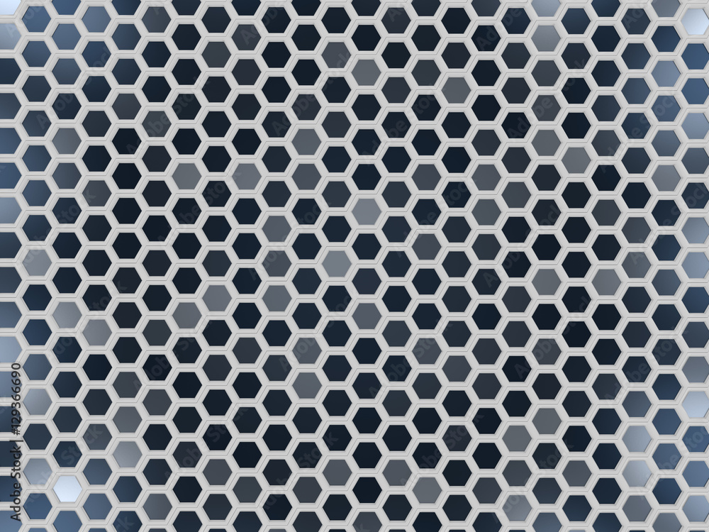 3d rendering of hexagonal abstract background 3d rendering of hexagonal abstract background