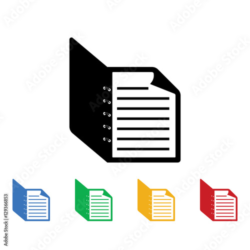 Documents icon. Documents icons universal set for web and mobile
