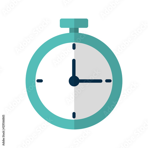 chronometer watch isolated icon vector illustration design