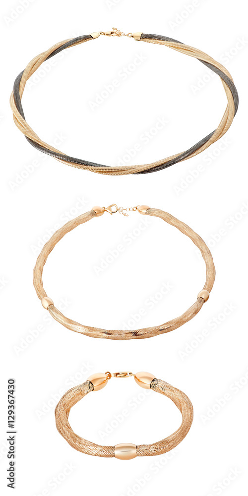 gold in the women's jewelry fashion style. gold in the women's jewelry fashion style.