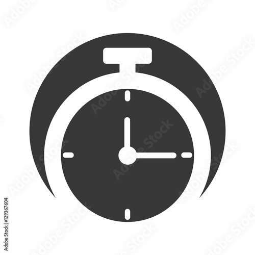 chronometer watch isolated icon vector illustration design