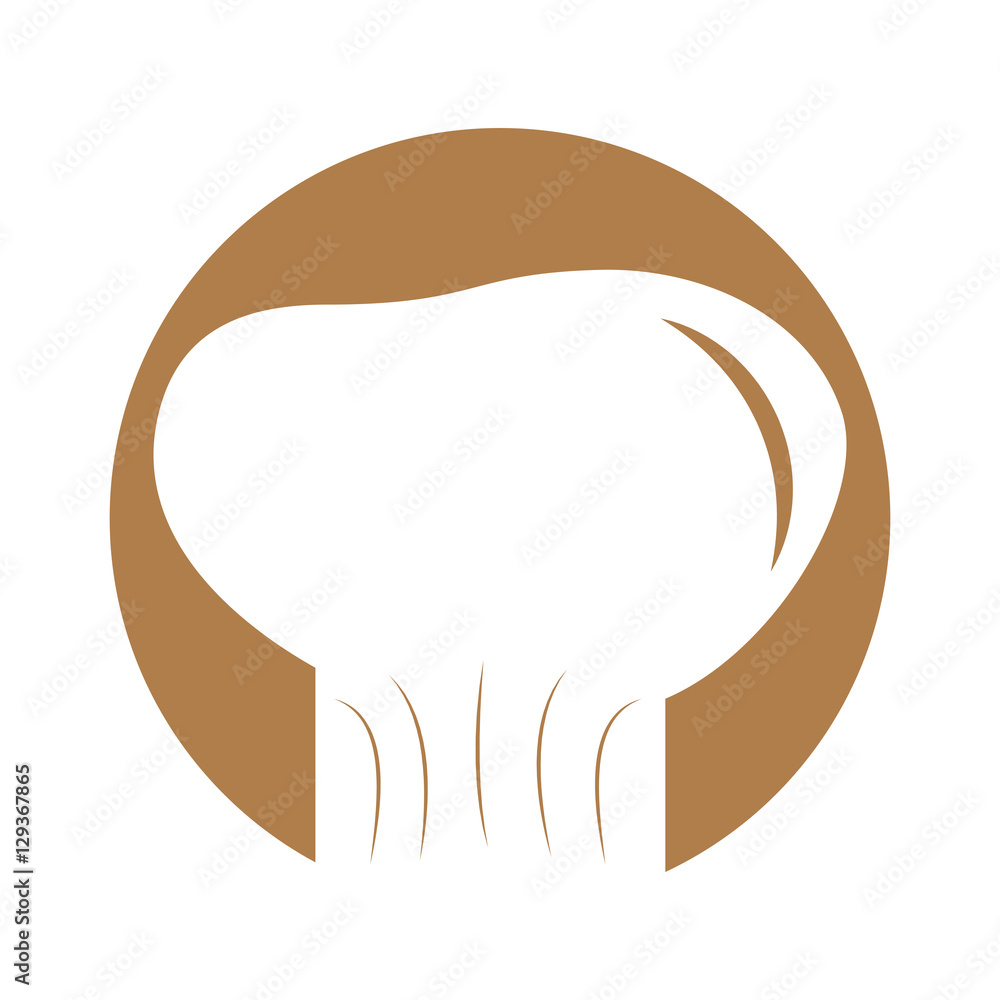 Obraz premium hat chef isolated icon vector illustration design