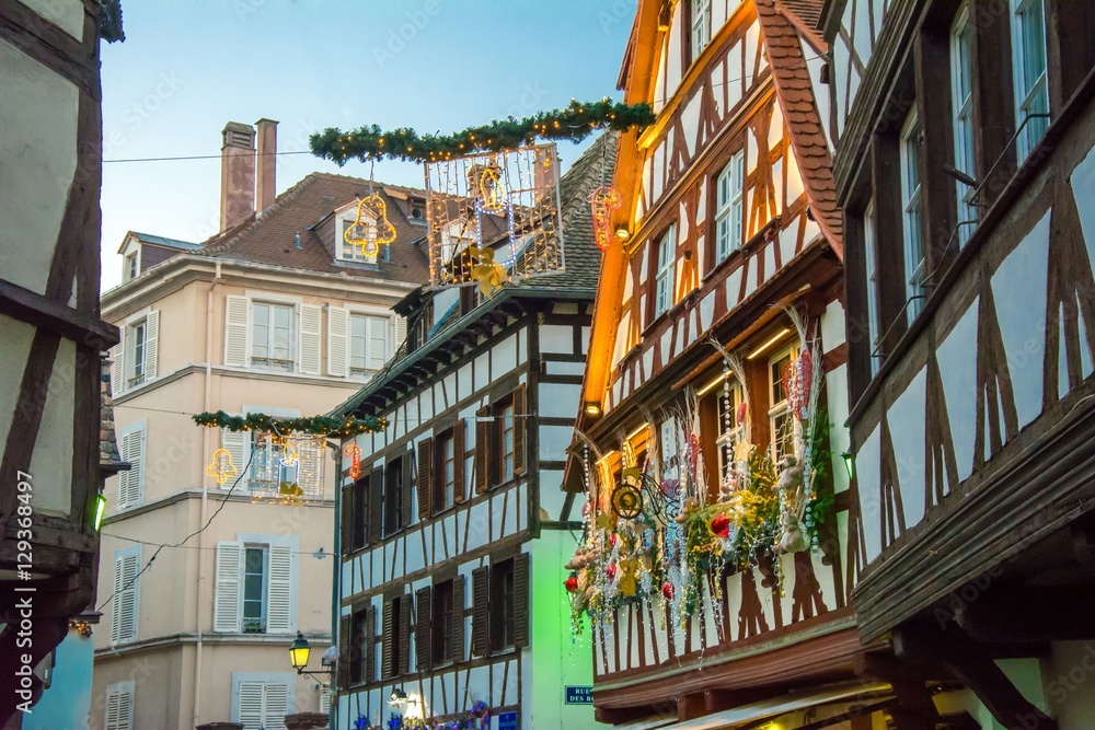 Obraz premium Strasbourg à Noël