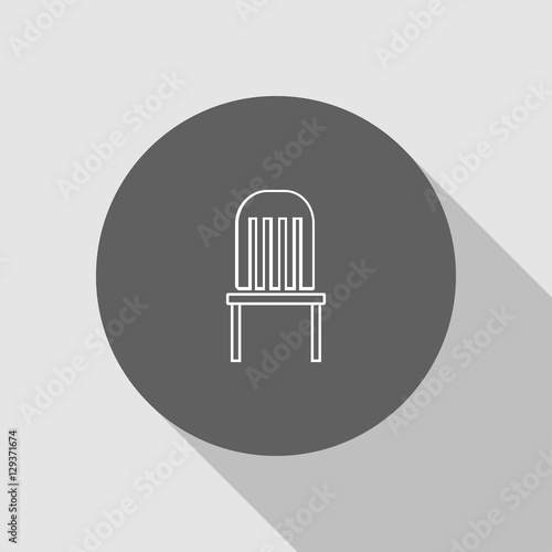 chair outline icon
