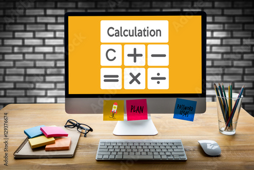 Calculation Business finance Investment Accounting Banking Budge