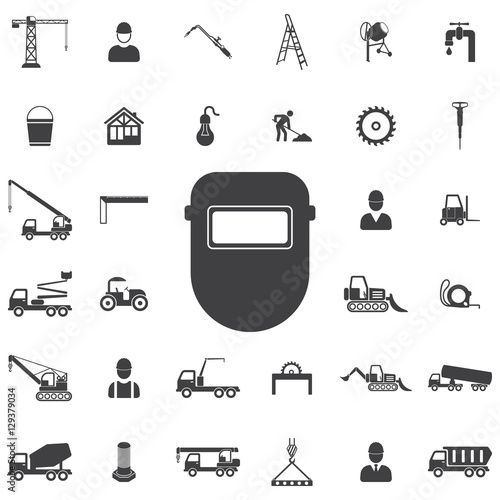 Protective welding goggles icon. Construction icons universal set for web and mobile