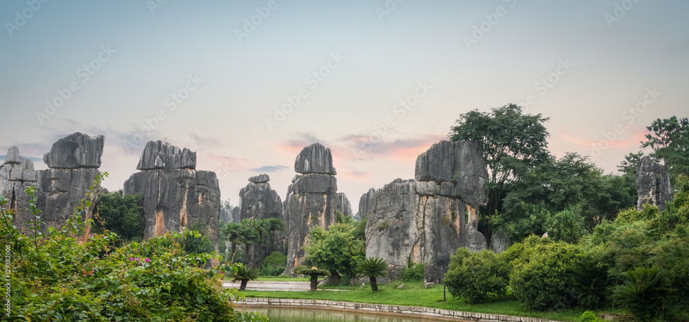 yunnan stone forest scenic