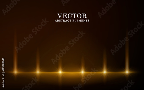 lighted stage background