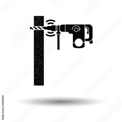 Icon of perforator drilling wall