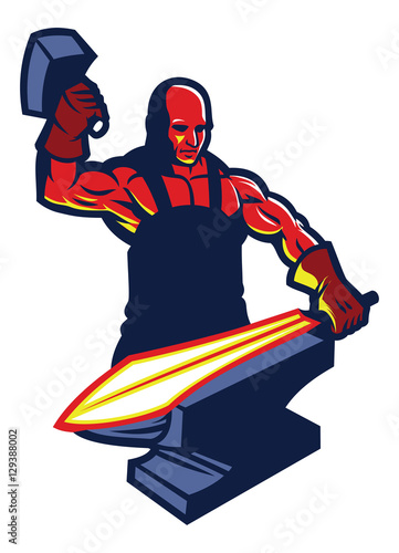 Blacksmith mascot