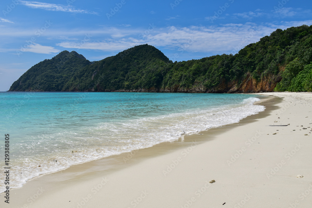 Deserted island in Andaman sea, first time for traveling, very natural, Lord Loughborough islands, Myanmar Deserted island in Andaman sea, first time for traveling, very natural, Lord Loughborough islands, Myanmar