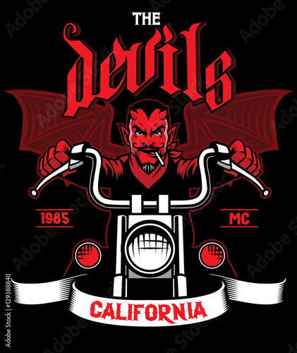 devil rides the motorcycle