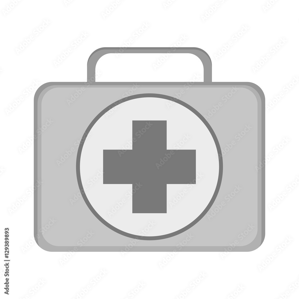 Medical kit icon. Medical health care hospital and emergency theme. Isolated design. Vector illustration Medical kit icon. Medical health care hospital and emergency theme. Isolated design. Vector illustration