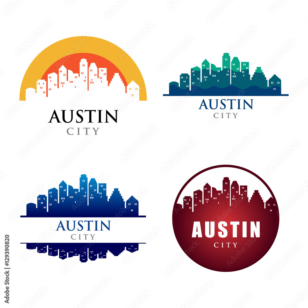 City Skyline Logo Vector Graphic by tomiyslank · Creative Fabrica