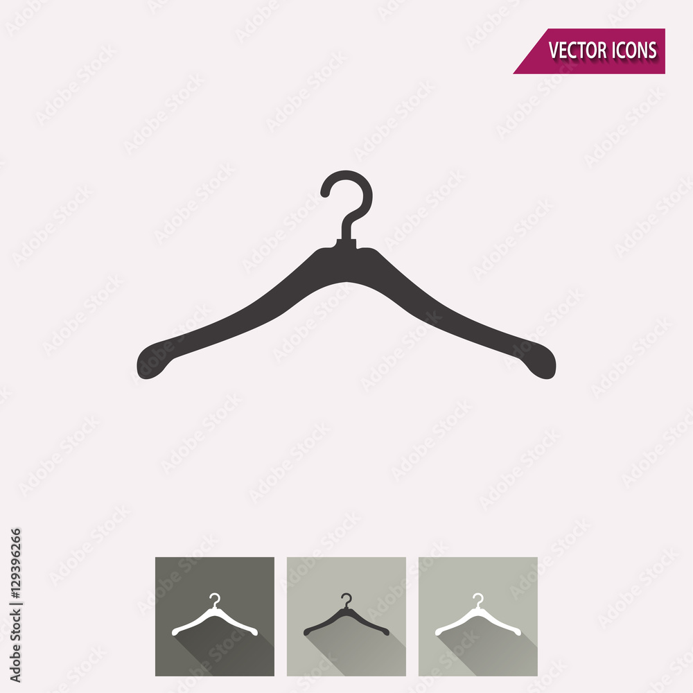 Hanger - vector icon. Hanger - vector icon.