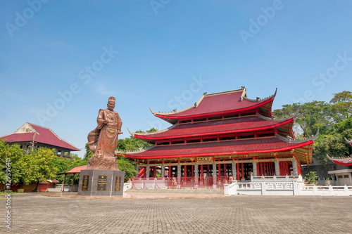 This is  Sam Poo Kong temple, also known as Gedung Batu Temple, is the oldest chineese temple in semarang, central java, Indonesia.  photo