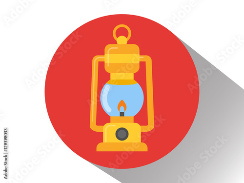 Vintage camping lantern
