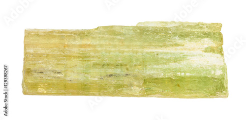 raw heliodor (golden beryl, yellow beryl) crysta photo