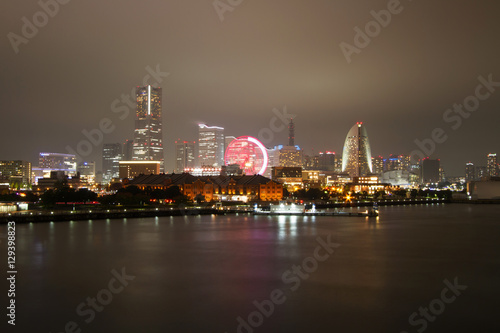 Japan Yokohama night view
