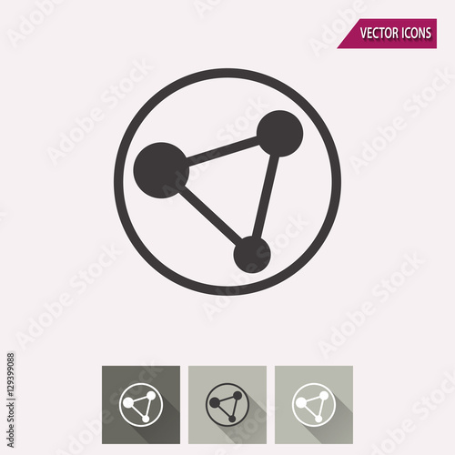 Network - vector icon.