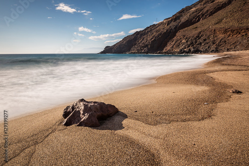 Corralete beach. Natural Park of Cabo de Gata. Spain. photo