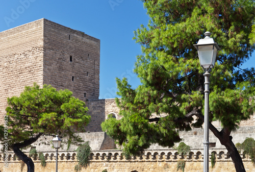 Medieval castle Bari (Castello Normanno-Svevo, Swabian Castle)