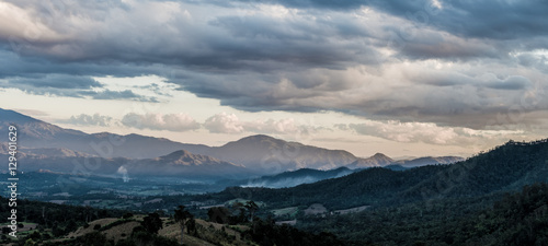 Wallpaper Mural Yun Lai Viewpoint sunset views, Pai, Thailand. Torontodigital.ca