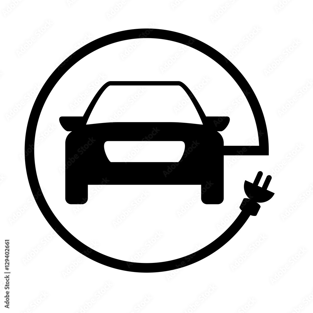 Obraz premium eco friendly car icon image vector illustration design 