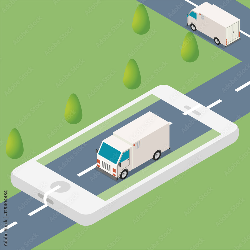 Online tracking of delivery Online tracking of delivery