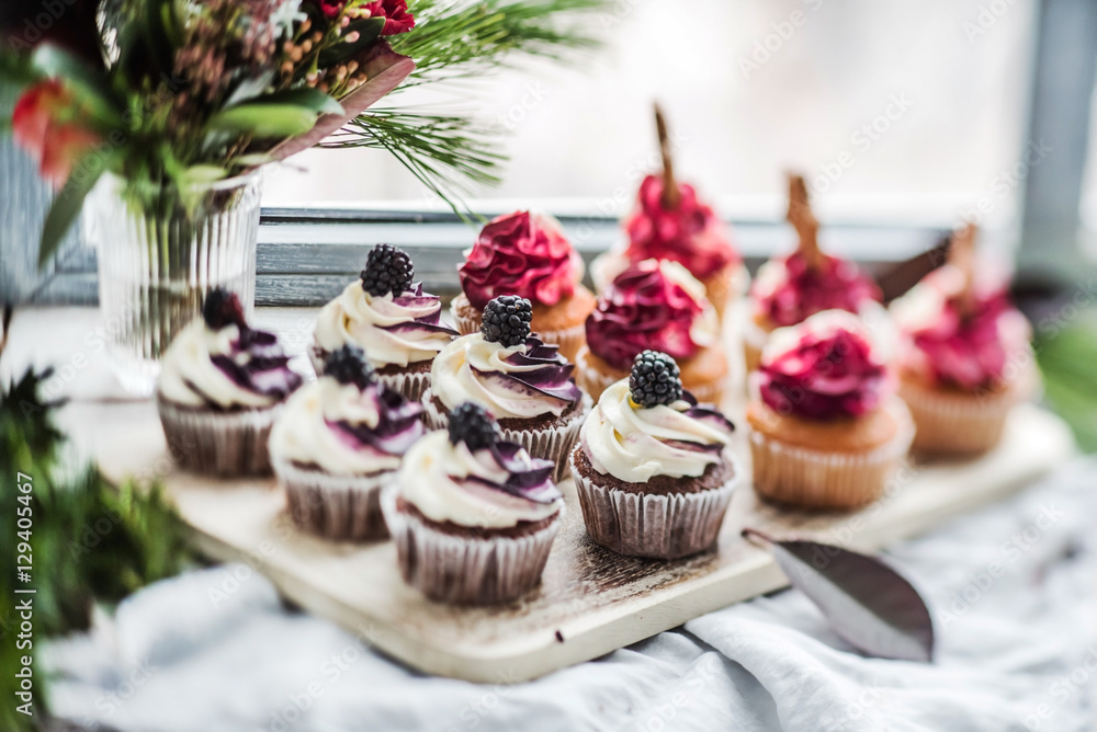 Christmas cupcakes