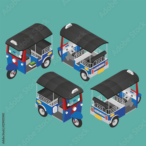 Photography tuk tuk Bangkok Thailand
