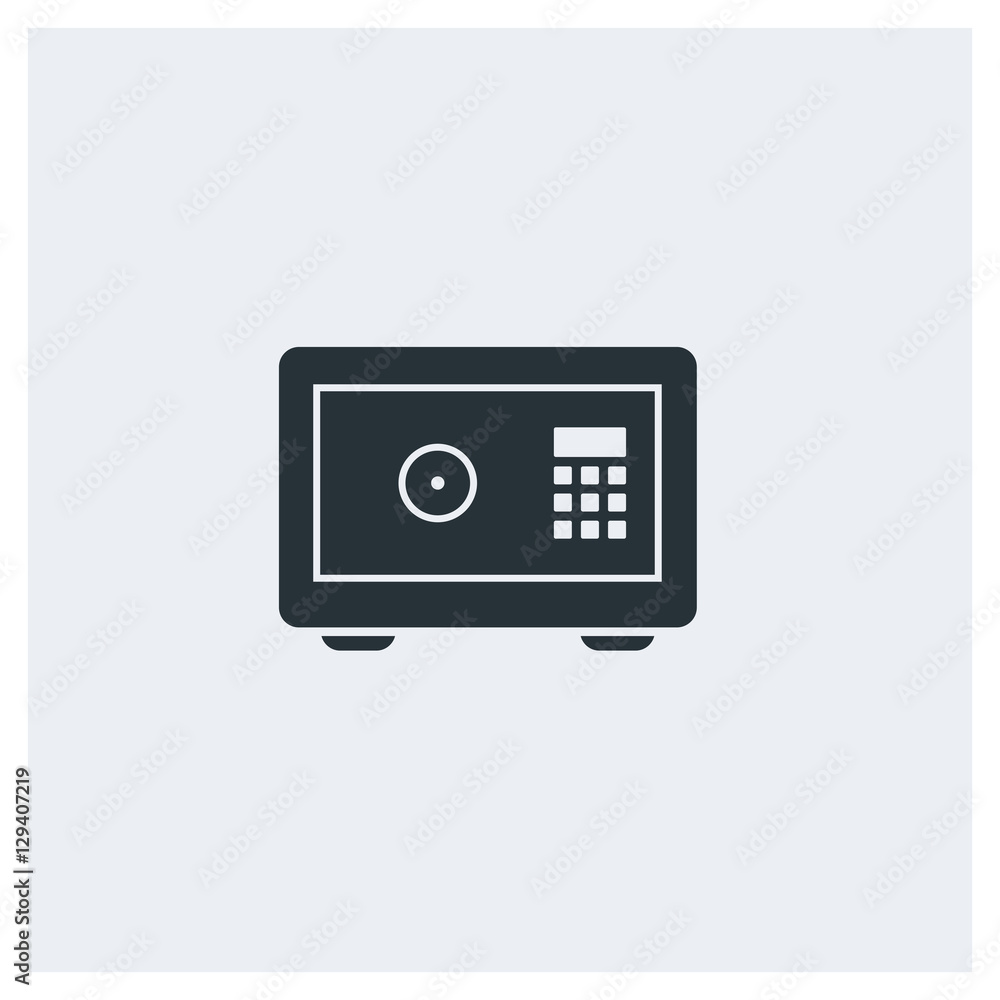 Money safe icon Money safe icon
