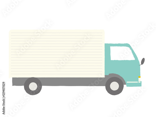 トラック　イラスト