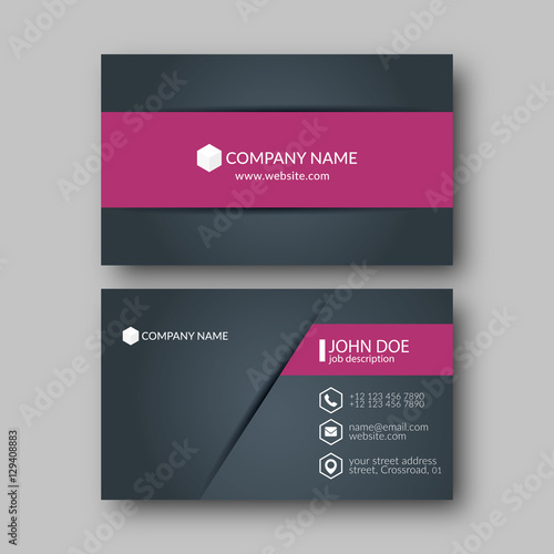Business Card Template.